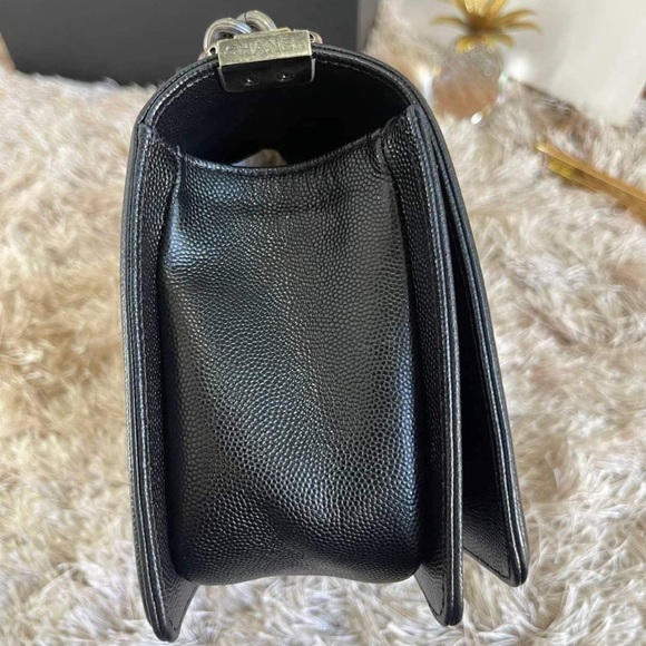 Authentic Chanel Boy 10 Caviar - Picture 10 of 16